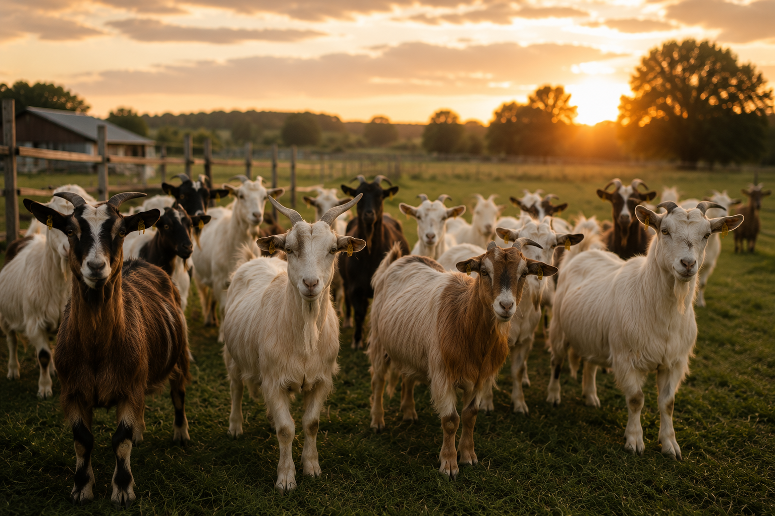Saanen Goats